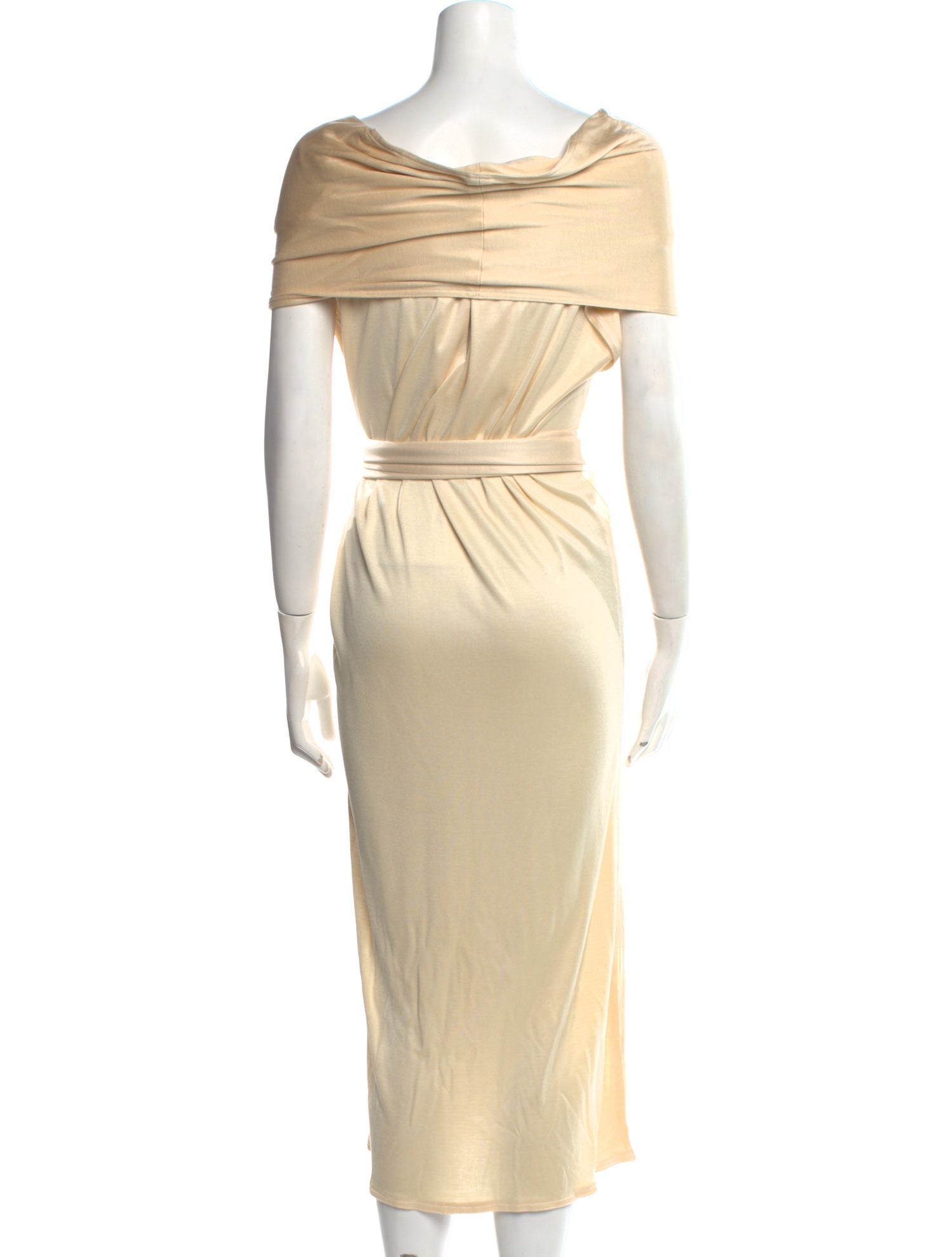 Fernando Sanchez Silk Midi Length Dress